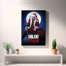 Violent Night Movie Poster, Art Poster, Canvas Material Gift, Home Decor, Live Room Wall Art, High Quality Reproduction, Keepsake 1604012354