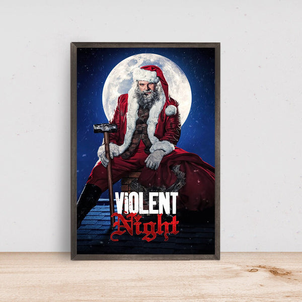 Violent Night Movie Poster, Room Decor, Home Decor, Art Poster for Gift 1690966399