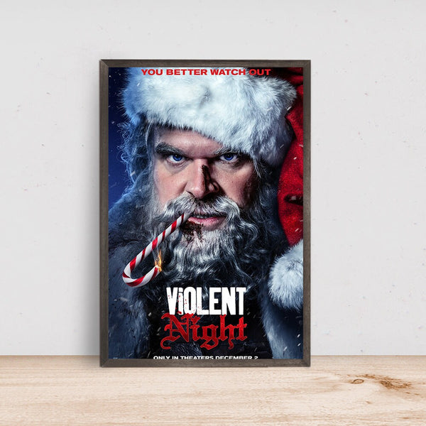 Violent Night Movie Poster, Room Decor, Home Decor, Art Poster for Gift 1676795810