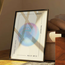 Virgo Wall Art  Virgo Zodiac Gift  Zodiac Wall Art  Astrology Poster  Aura Print   Spiritual Print  Trendy Wall Art 1575813992