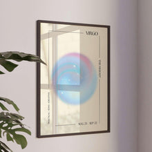 Virgo Wall Art  Virgo Zodiac Gift  Zodiac Wall Art  Astrology Poster  Aura Print   Spiritual Print  Trendy Wall Art 1575813992