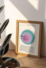 Virgo Zodiac Wall Art  Virgo Art Print  Aura Wall Art  Spiritual Poster  Zodiac Gift Wall Art    High Quality 1575104576