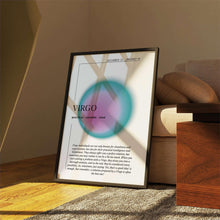 Virgo Zodiac Wall Art  Virgo Art Print  Aura Wall Art  Spiritual Poster  Zodiac Gift Wall Art    High Quality 1575104576