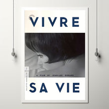 Vivre Sa Vie Movie Poster, Room Decor, Home Decor, Art Poster for Gift