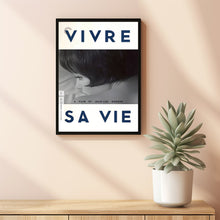 Vivre Sa Vie Movie Poster, Room Decor, Home Decor, Art Poster for Gift