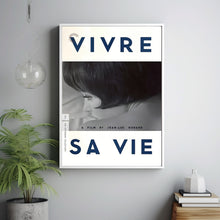 Vivre Sa Vie Movie Poster, Room Decor, Home Decor, Art Poster for Gift