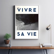 Vivre Sa Vie Movie Poster, Room Decor, Home Decor, Art Poster for Gift