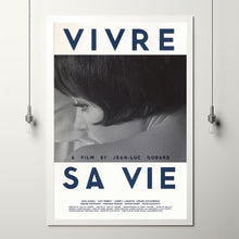 Vivre Sa Vie Movie Poster, Room Decor, Home Decor, Art Poster for Gift 1