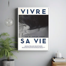 Vivre Sa Vie Movie Poster, Room Decor, Home Decor, Art Poster for Gift 1