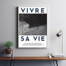 Vivre Sa Vie Movie Poster, Room Decor, Home Decor, Art Poster for Gift 1