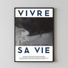 Vivre Sa Vie Movie Poster, Room Decor, Home Decor, Art Poster for Gift 1