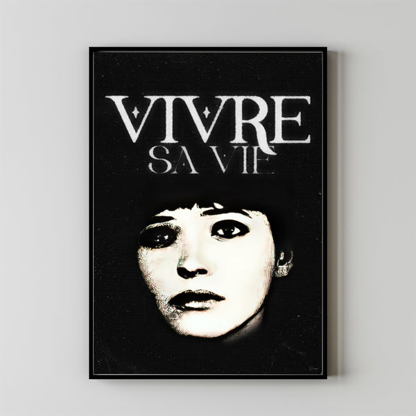 Vivre Sa Vie Movie Poster, Room Decor, Home Decor, Art Poster for Gift 2