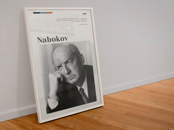 Vladimir Nabokov Poster Wall Art  Poster Art Gift Quote Vladimir Vladimirovich Nabokov Vladimir Sirin 1561208384