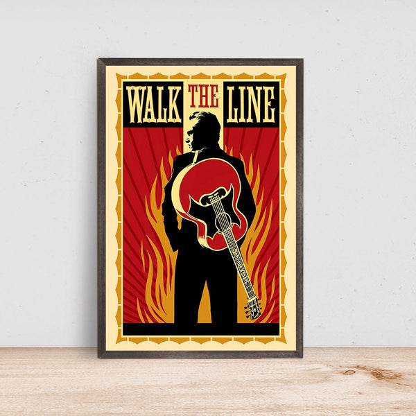 WALK THE LINE Movie Poster, Room Decor, Home Decor, Art Poster for Gift 1637554106