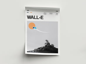 WALL-E Movie Poster, WALL-E Wall Decor, WALL-E Poster Print, Vintage Retro Art Print 1538665394