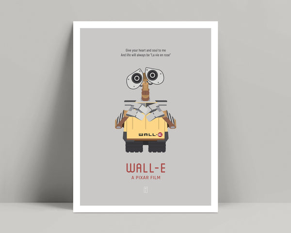 Wall E - Minimalist Poster, Wall E Movie Poster, Pixar Wall E Print, Wall E Minimalist Print, Pixar CoCo, Toy Story, Inside Out, Pixar Soul 1164336417