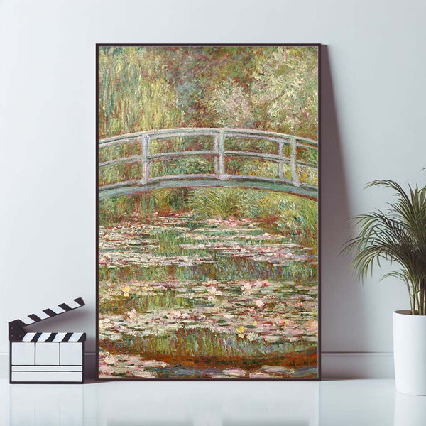 Water lily pond, green harmony Poster, Canvas material poster, High Quality Print, Art Poster For Gift, Wall Art Print, Home Decor 1645378672