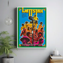 Wattstax Movie Poster Print, Canvas Wall Art, Room Decor, Movie Art