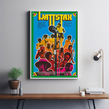 Wattstax Movie Poster Print, Canvas Wall Art, Room Decor, Movie Art
