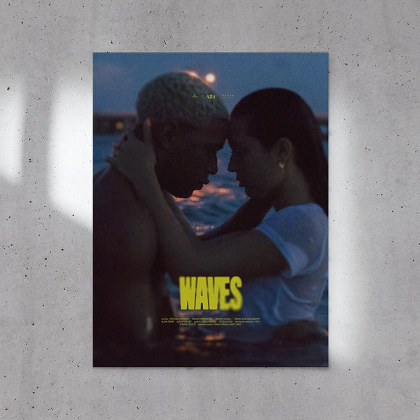 Waves Poster, Original Design, Wall Art, Poster Wall Art, Movie Print, Movie Poster, Waves Movie 1724605409