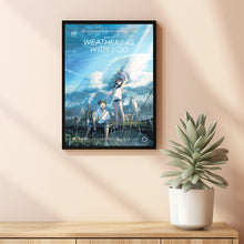 Weathering With You Movie Poster Print, Canvas Wall Art, Room Decor, Movie Art