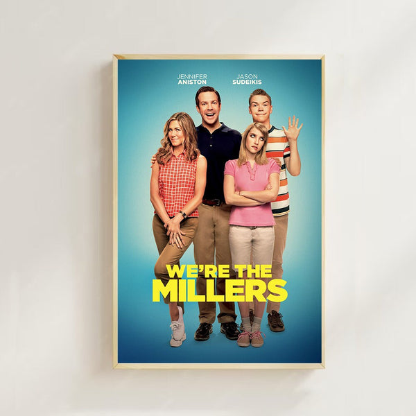 We're the Millers (2013)--Movie  Poster(Regular Style) Art Prints,Home Decor,Vintage Movie Poster,Canvas Poster 1668472217