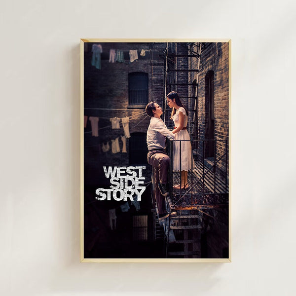 West Side Story (2021)--Movie Poster (Regular Style) Art Printing,Home Decor,Art Poster for Gift, Vintage Film Art，Canvas Poster 1599282523