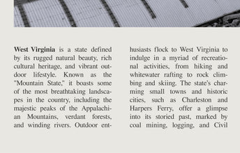 West Virginia Wall Art  Poster West Virginia Black White Poster  Poster Art Gift 1680860736