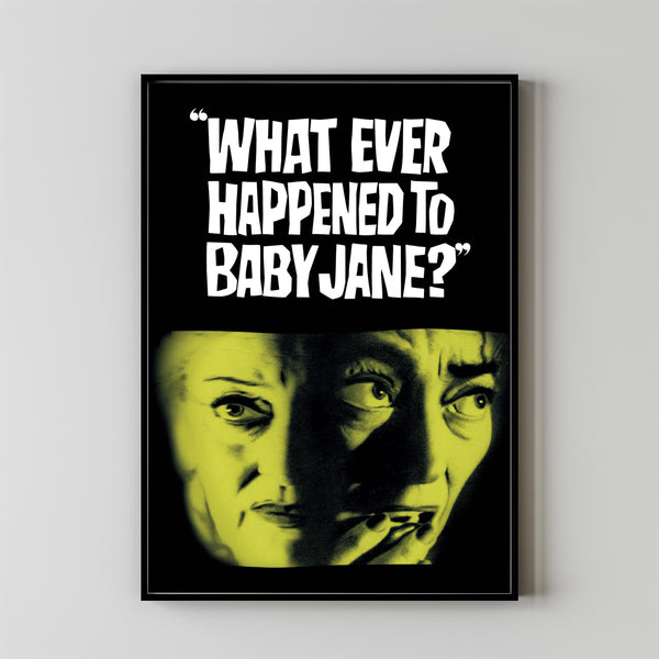What Ever Happened to Baby Jane Movie Poster,Film Fan Collectibles,Vintage Movie Poster,Home Decor,Wall Art,Poster Gifts 1