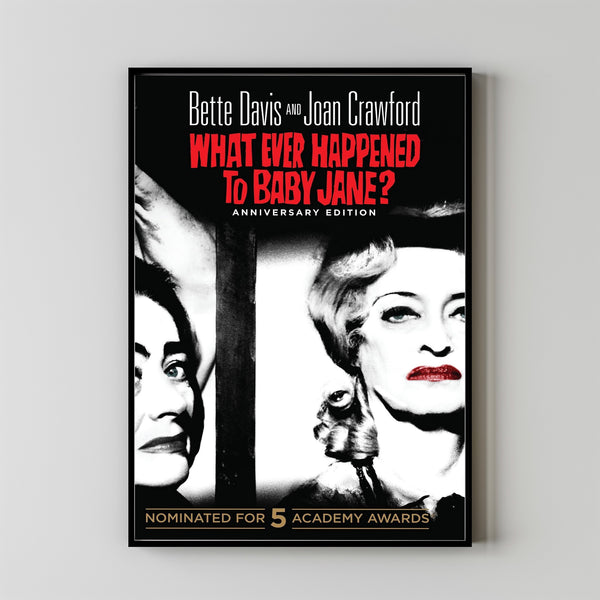 What Ever Happened to Baby Jane Movie Poster,Film Fan Collectibles,Vintage Movie Poster,Home Decor,Wall Art,Poster Gifts 3