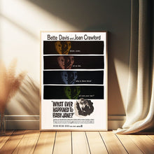 What Ever Happened to Baby Jane (1962) Bette Davis Movie Poster, Home Decor, Art Poster for GiftCustom Personalized Poster 1624015829