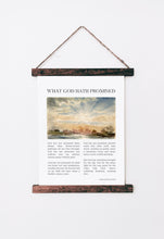 What God Hath Promised Christian Poem Wall Art, Annie Johnson Flint Poetry Print 1606076897