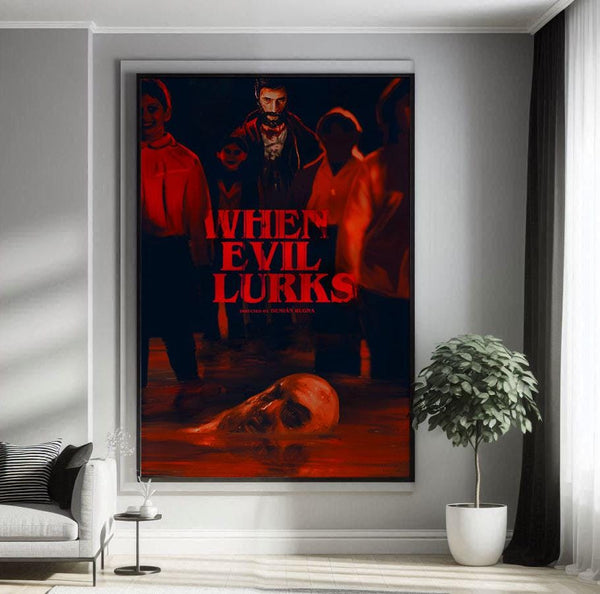 When Evil Lurks (2023) Movie Poster Canvas Poster Movie Poster Art Print Gifts for Lover Mural Painting Home Decoration 1749599008