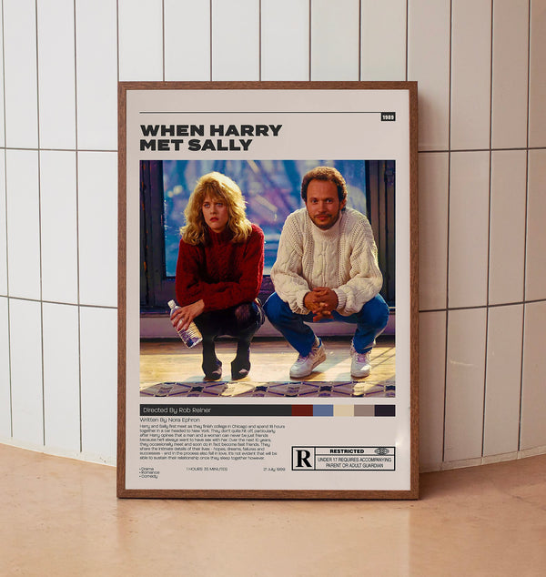 When Harry Met Sally... , Rob Reiner, Minimalist Movie Poster