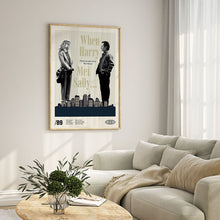 When Harry Met Sally Movie Poster  Minimalist  Midcentury Poster  Wall Art Print  Retro Movie Poster 1730935805