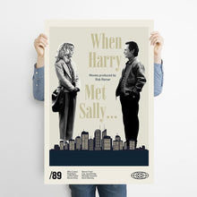 When Harry Met Sally Movie Poster  Minimalist  Midcentury Poster  Wall Art Print  Retro Movie Poster 1730935805