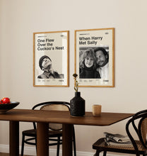 When Harry Met Sally Wall Art Print - Billy Crystal Film Poster - MInimalist - Midcentury Art 1435692948