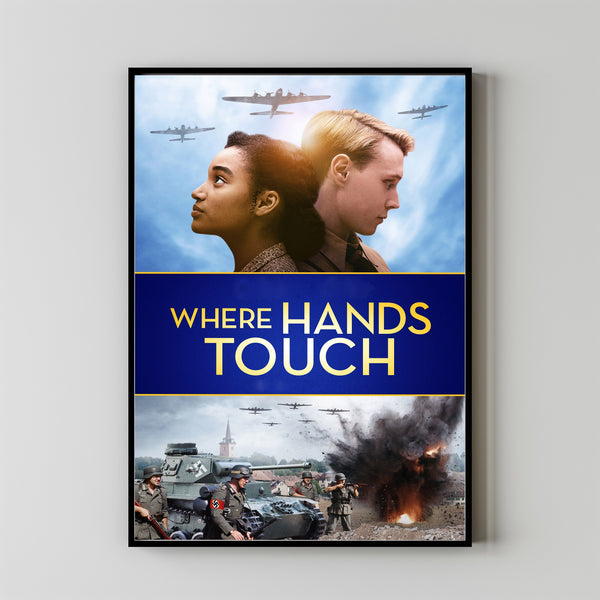 Where Hands Touch Movie Poster,Film Fan Collectibles,Vintage Movie Poster,Home Decor,Wall Art,Poster Gifts
