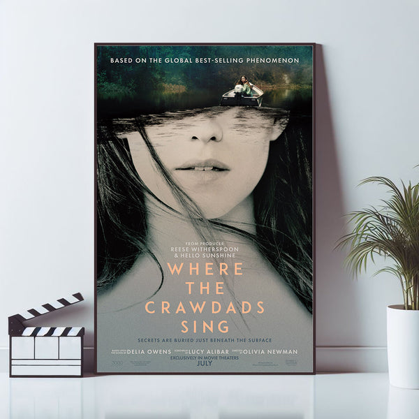 Where the Crawdads Sing Movie Poster, Art Poster, Wall Art Prints, Canvas Material Gift, High quality Canvas print, Home Decor 1690163362