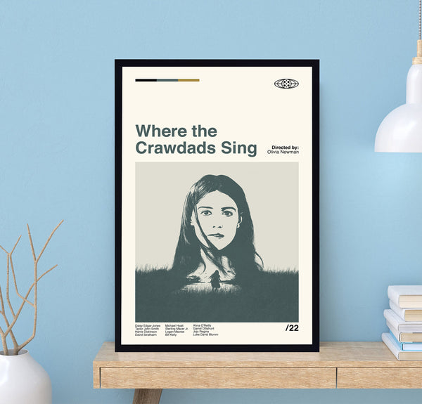 Where the Crawdads Sing Poster, Olivia Newman, Retro Movie Poster, Movie Poster, Retro Poster, Minimalist Art, Vintage Poster, Wall Decor 1701443746
