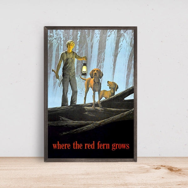 Where the Red Fern Grows Movie Poster, Room Decor, Home Decor, Art Poster for Gift 1666415234