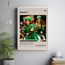 Whip It Poster, Drew Barrymore, Minimalist Movie Poster