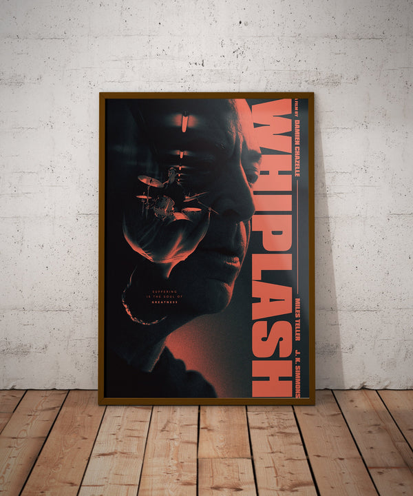 Whiplash Movie Poster - Retro Movie Poster Print - Wall Art Poster Decor - Vintage Poster Art - Minimalist Movie Poster 1677741432 - Copy (4)