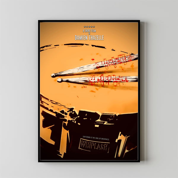 Whiplash Movie Poster Art Print Movie Posters Gift for Movie lovers 1