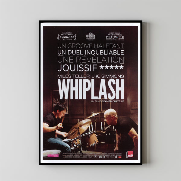 Whiplash Movie Poster Print, Canvas Wall Art, Room Decor, Movie Art