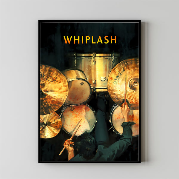 Whiplash (2014) Poster Art Print Movie Posters Gift for Movie lovers 1