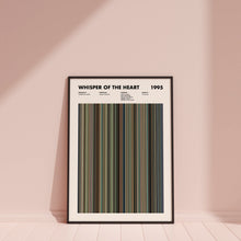 Whisper Of The Heart Movie Barcode Print, Whisper Of The Heart Print, Whisper Of The Heart Poster, Studio Ghibli Poster, Studio Ghibli Print 1664679319