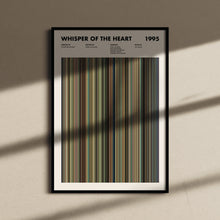 Whisper Of The Heart Movie Barcode Print, Whisper Of The Heart Print, Whisper Of The Heart Poster, Studio Ghibli Poster, Studio Ghibli Print 1664679319