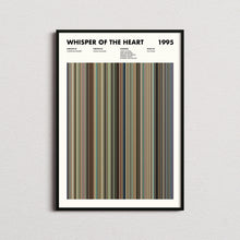 Whisper Of The Heart Movie Barcode Print, Whisper Of The Heart Print, Whisper Of The Heart Poster, Studio Ghibli Poster, Studio Ghibli Print 1664679319