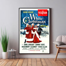 White Christmas Movie Poster - Room Decor Wall Art - Canvas Fabric Print - Poster Gift 1599524302